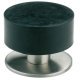 Door Stop/Floor D40/39mm Rubber/SSS