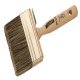 Flat Brush Translucent Plane 30 x 100 mm Raw wood handle