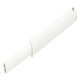 Push Door Catch Concealed or Surface Mounted Long Version with Magnet K Push Tech White