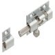 Barrel Bolt for Screw Fixing Brass Length 40 mm chrome plated