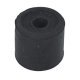 Door Stop/Floor D34x26mm Rubber Wht