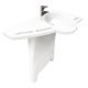 Ropox Washbasin Cover RH Manual Wht