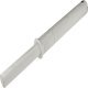 Push Door Catch Concealed or Surface Mounted Long Version with Buffer K Push Tech Grey