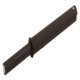 Push Door Catch Concealed or Surface Mounted Long Version with Magnet K Push Tech Anthracite