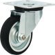 Single Wheel Castor Ø 80-160 mm Plate Fixing with screw-on plate Wheel Ø 80 mm load capacity 50 kg swivel castor without brake