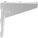 Flange Bracket 2 Hk 70x380mm 55kg Silver