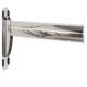 Grab Rail Hinged Length 800 ±10 mm Nyma Style Polished stainless steel