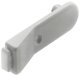 Door Stop w 1 Dowel Plastic/PVC White 100pcs