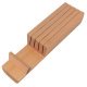 Knife Block 4 Inserts Lacq Beech Ply