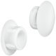 Cover Cap Plastic for Blind Holes Ø 10 mm For push fitting White
