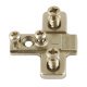 Hafele 270D 0mm M.Plt Keyhole Eur ZNP