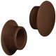 Cover Caps D12mm Blind Phillips Plastic 8014 D.Brw