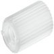 Sleeve M6 Internal Thread Ribbed for Ø 10 mm Hole Length 18 mm