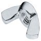 Wing Nut M6 Steel Glv