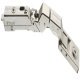 Concealed Hinge 125° for Glass/Mirror Doors Tiomos Mirro Glass thickness 3-8 mm With integrated damper
