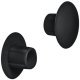 Cover Cap for Blind Holes Ø 5 mm Plastic For push fitting Black RAL 9005