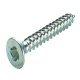 Security Screw, Countersunk, One Way Pozi Drive, 4.2 x 32 mm
