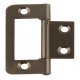 105 Flush Hinge Rad 50x24mm Steel ZP