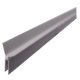 Additional Decorative and Sealing Profile for Plastic Cutlery Inserts Grey Plastic Length 1.0 m