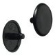 Trim Caps Countersunk D12/2.5mm Phillips Plastic Black 9005