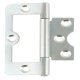 105 Flush Hinge Rad 75x33mm Steel EB