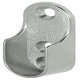 WithRobe Rail (Oval) End Supp Screw Zinc Alloy NP