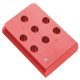 Drill Guide Häfele Red Jig for Connectors and Series Drilled Holes For holes 37/60 mm