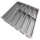 Plastic Cutlery Insert Depths 423/473 mm for Grass DWD Drawer Boxes Anthracite For cabinets with 18/19 mm board thickness 423 mm depth for cabinet width 600 mm