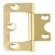 105 Flush Hinge Rad 60x26mm Steel FB