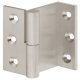 Cranked Hinge 50x35mm LH Brass MNP