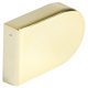 Tiomos 95D Cover Cap D-Shape Plastic Polished Chrome