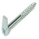 Screw Hook with Cross Slot Hook length 100 mm thread Ø 5.8 mm