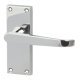 Victorian Lvr Hdls/Plt Plain Latch SN