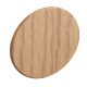 Cover Cap Plastic Self-Adhesive Ø 13 mm for screw heads or Minifix connector housing Oak effect