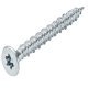 Hospa Screw Jet, Countersunk Head, T-Star, Fully Threaded, 3.5 x 25 mm, Head Ø 7 mm, TS20