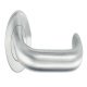 Lever Handle Set 304 Stainless Steel HL04 Häfele Pair of lever handles and roses With standard keyway escutcheon satin