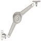 Flap/Lid Stay Complete Set Duo Standard Light version opening angles: 75° 90° or 110° For Varianta screws distance from edge 37 mm nickel plated