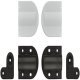 Chest Lid Hinge for Medium Sized Lids Opening angle 105° White