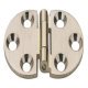 Flap Hinge 270° Screw Fixing Brass or Steel Economy model Brass matt