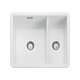 Rectangle Rustique CRUB3216WH 1.5B Sink RH Cer