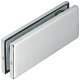 Patch Fitting Set Self closing with Side Panel and Bottom Pivot Startec For double action doors Matt stainless steel finish