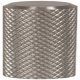Knob Aluminium Ø 10 mm Graf 2 Stainless steel effect