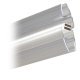 Shower Seal Angled Magnetic Seal 180° Length 2010 mm Suitable for toughened glass doors 6-8 mm thick Transparent PVC finish