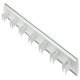 WithRobe Belt Rack 7 Belts 47x432x48mm Wht
