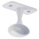 WithRobe Rail D19mm End Bracket White