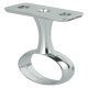 WithRobe Rail D25mm Centre Support Zinc Alloy CP