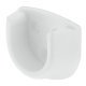 WithRobe Rail (Rnd) End Supp 20mm White