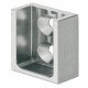 WithRobe Rail (Sqr) End Supp Side M Brush