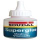 High Strength Adhesive General Purpose Bottle 20 g Soudal Superglue Clear