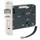 Mortice Lock for Dialock DT 700 and DT 710 DIN L panic function inwards opening doors black stainless steel